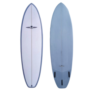 Hybrid Funboard Surfboard, Missing Link, 6ft8"