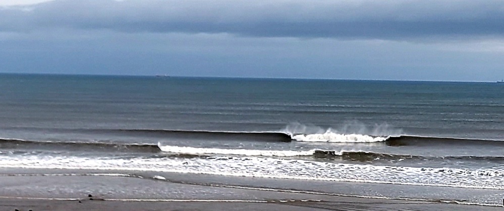 Surfing Tynemouth