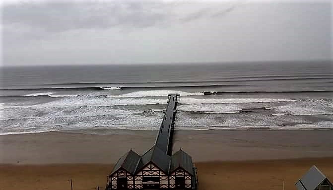 Surfing Saltburn